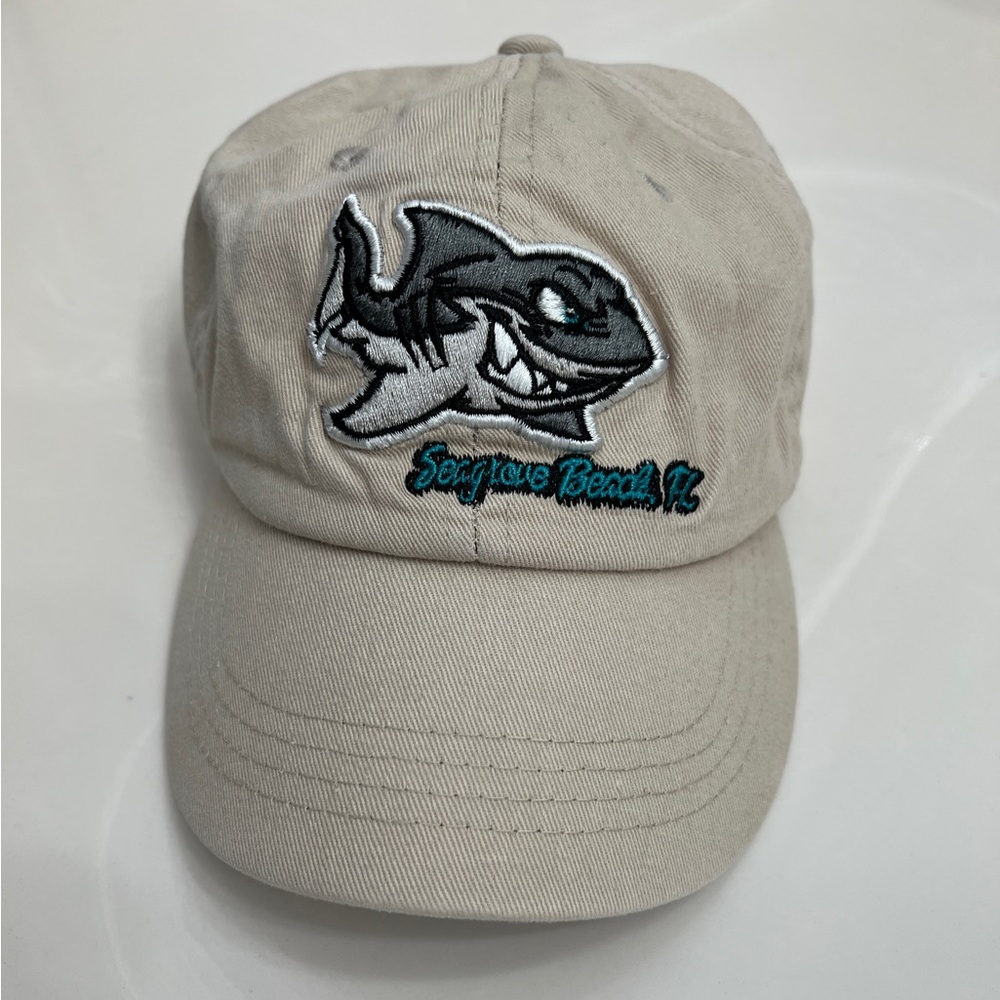 Embroidery Kids Cotton Cap. Seagrove Beach Fl. Logo. Unisex 4–6 Years.